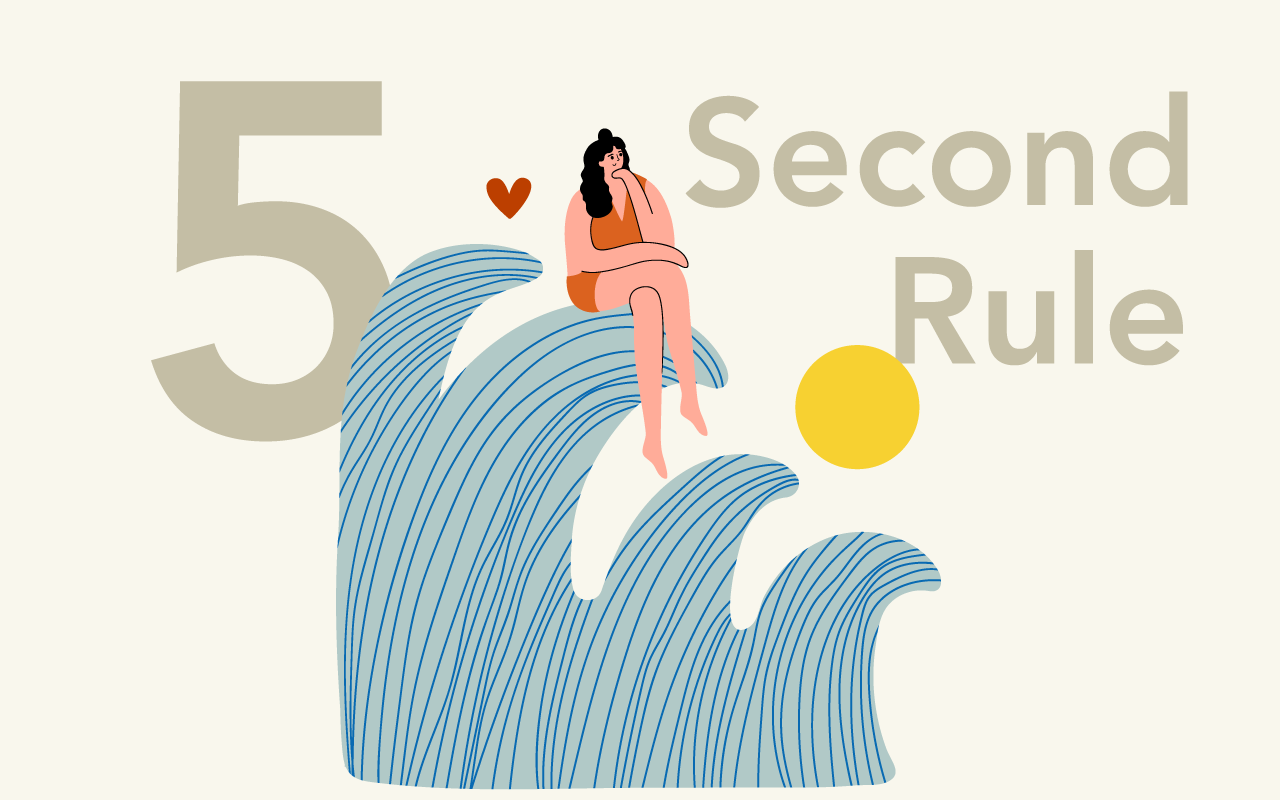 "The 5 Second Rule" by Mel Robbins Find Courage and Transform Your Life