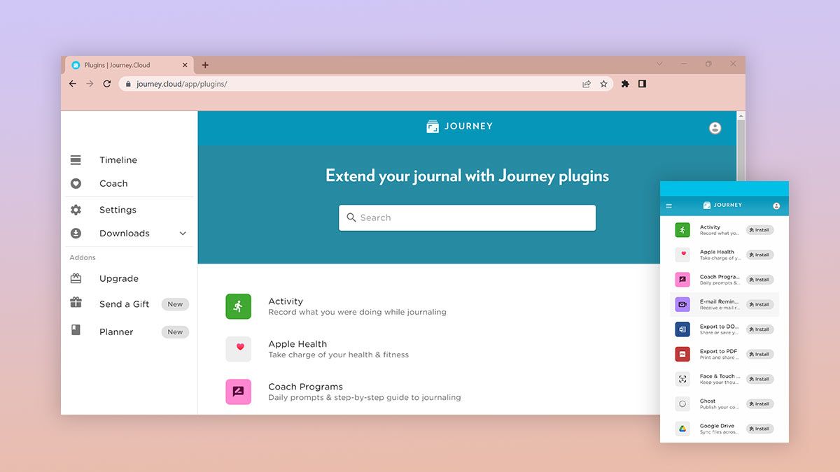 Journey Updates: Plugins To Guide Your Journaling - October 2022